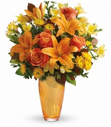 Amber Elegance Bouquet from Clifford's where roses are our specialty